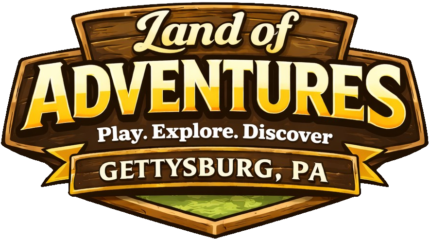 The Land of Adventures Logo